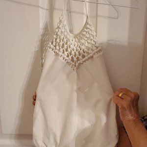 Billabong White Open Back Bathing Suit - Size XS/0 | Stylish and Chic Swimwear